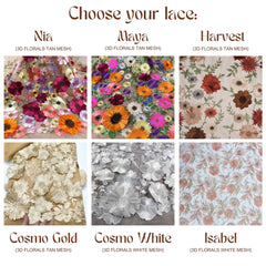 Custom Lace Denim Jacket