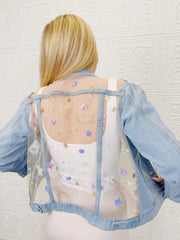 Astra Lace Denim Jacket