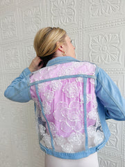 Ella Lace Denim Jacket