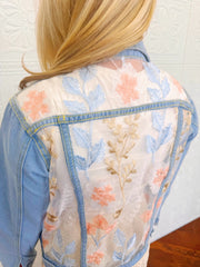 Zen Lace Denim Jacket
