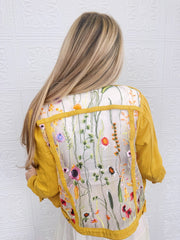 Harper Lace Denim Jacket