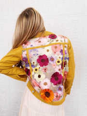 Nia Lace Denim Jacket