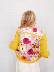 Custom Lace Denim Jacket