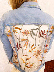 Custom Lace Denim Jacket