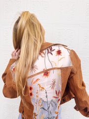 Autumn Lace Denim Jacket