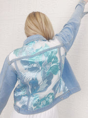 Custom Organza Brocade Jacket