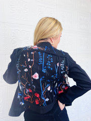 Arden Lace Denim Jacket