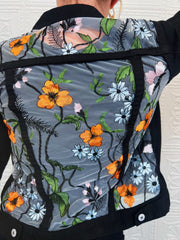 Celia Lace Denim Jacket