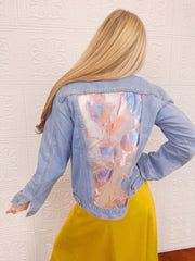 Custom Organza Brocade Jacket