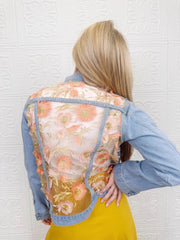 Isabel Lace Denim Jacket