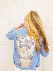 Custom Organza Brocade Jacket