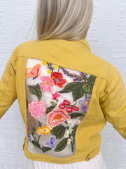 Bella Lace Denim Jacket