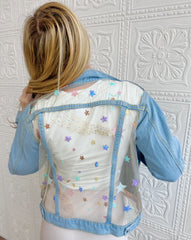 Astra Lace Denim Jacket