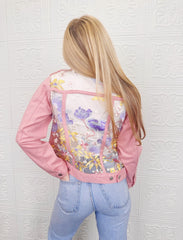 Custom Lace Denim Jacket