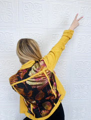 Custom Organza Brocade Jacket