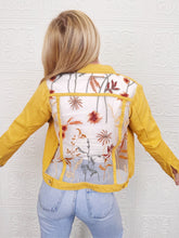 Autumn Lace Denim Jacket