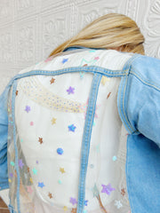 Astra Lace Denim Jacket