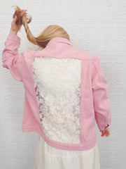 Lillian Lace Denim Jacket