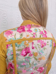 Sophie Lace Denim Jacket