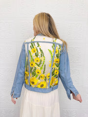 Sunny Lace Denim Jacket