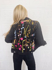 Sienna Lace Denim Jacket