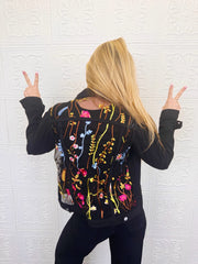 Sienna Lace Denim Jacket