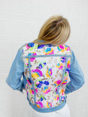 Diva Lace Denim Jacket