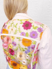 Maya Lace Denim Jacket