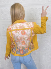 Isabel Lace Denim Jacket