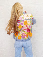 Maya Lace Denim Jacket